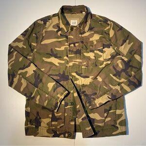GAP Unisex Camouflage Jacket